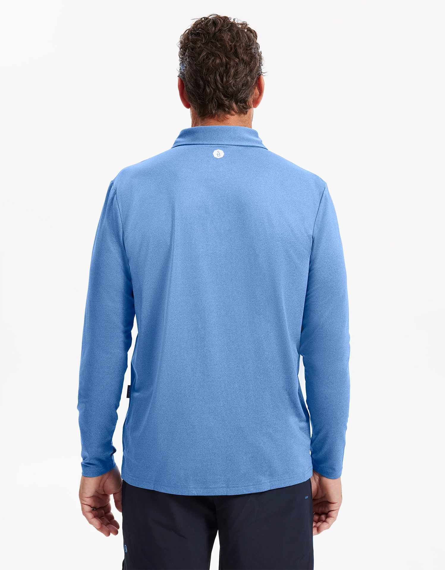 Long Sleeve Polo Shirt UPF 50+ - Image 13