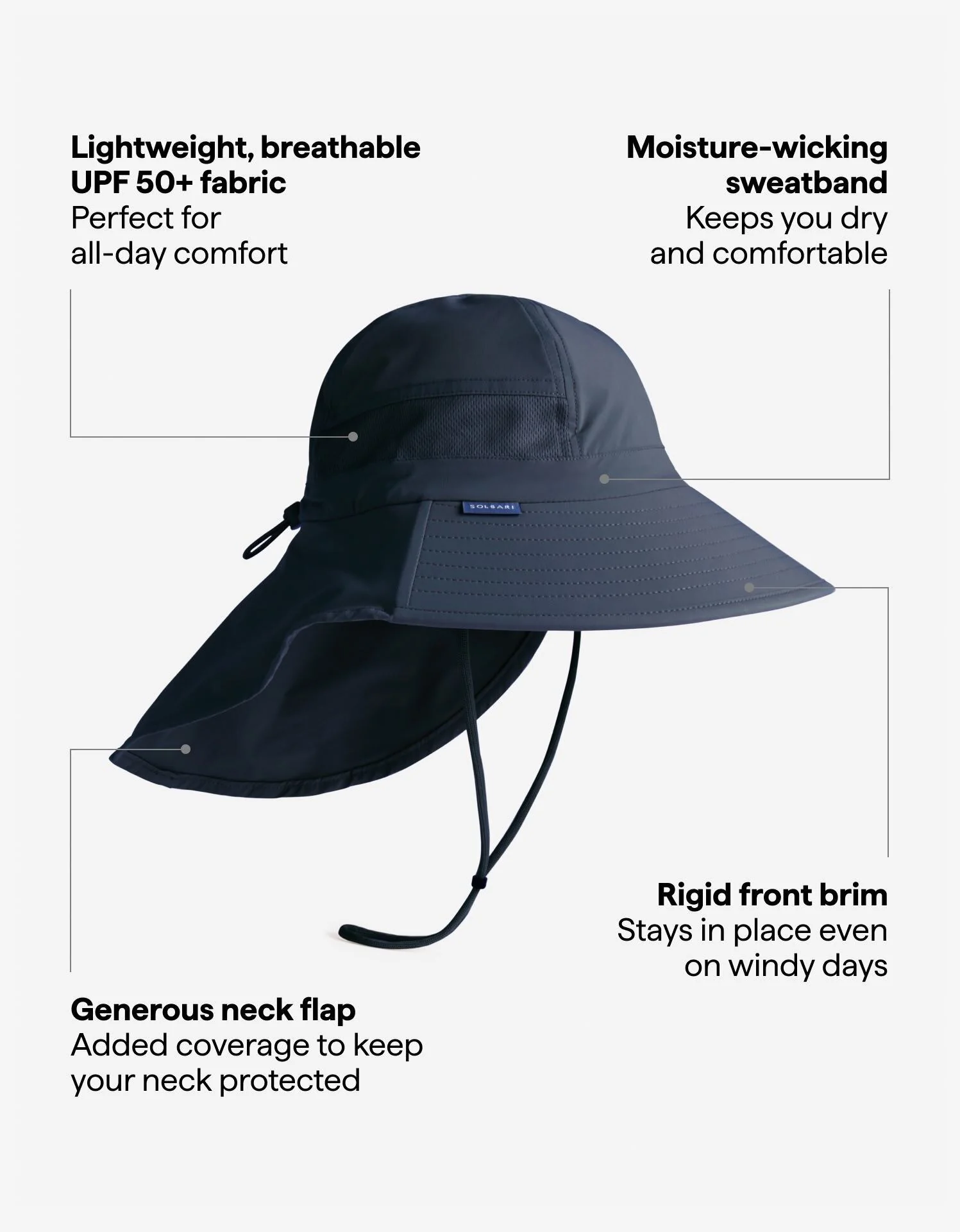 Trekker Sun Hat UPF 50+ - Image 3