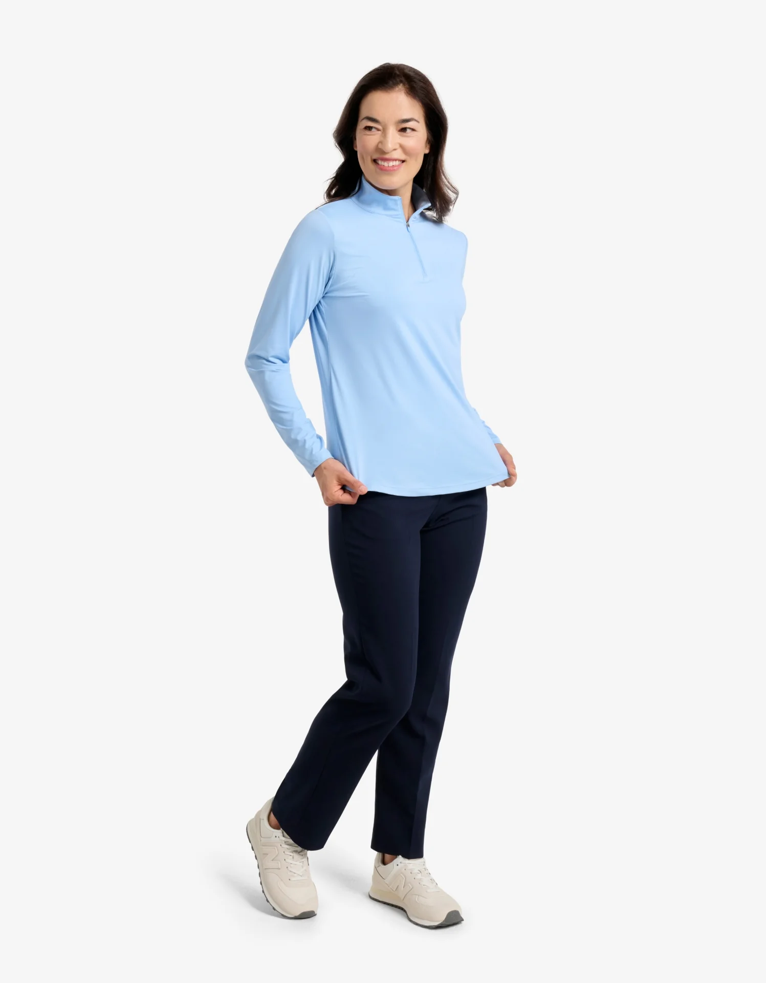 Long Sleeve Quarter Zip Top UPF 50+ - Image 3