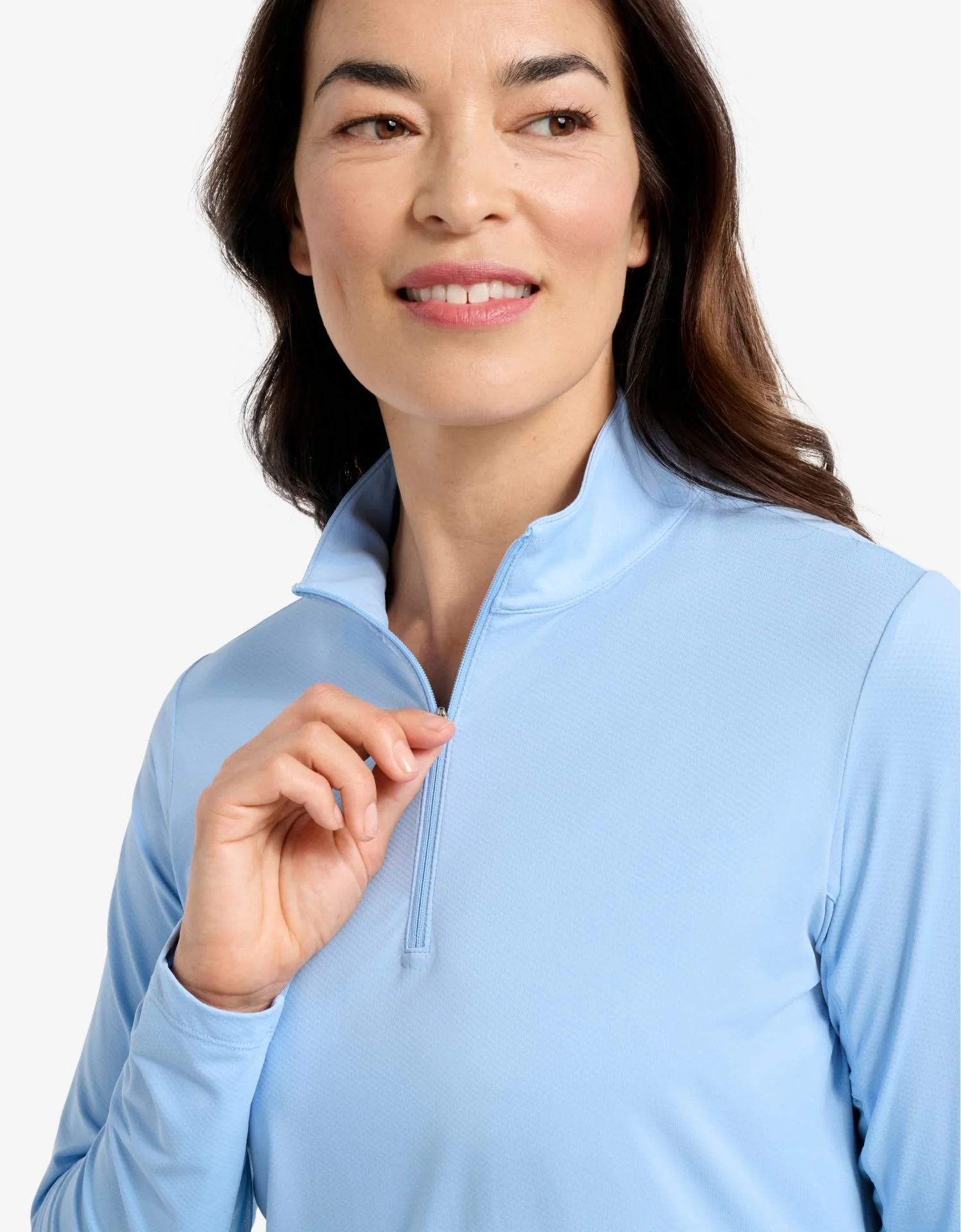 Long Sleeve Quarter Zip Top UPF 50+ - Image 4