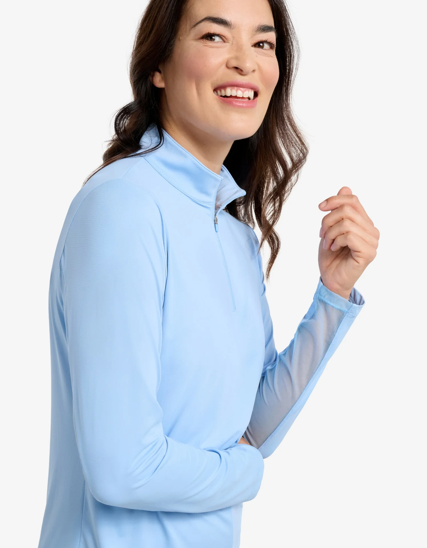 Long Sleeve Quarter Zip Top UPF 50+ - Image 6
