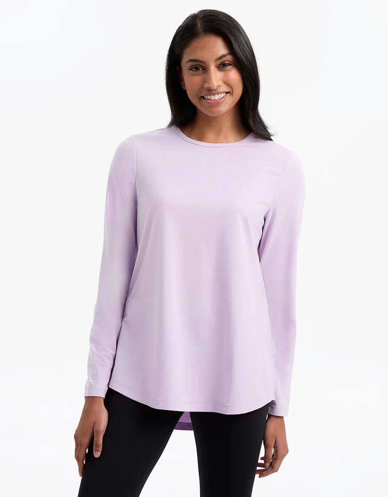 Loose Fit Long Sleeve Swing Top UPF 50+ - Image 65